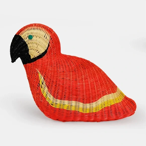 SERPUI Macaw Wicker Crossbody / Clutch Bag - Picture 2 of 16